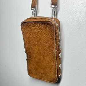 AUTHENTIC Hammitt Los Angeles Brown/Tan VIP Mobile Crossbody Bag